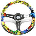 Spec-D Tuning 350Mm Water Tsf Wooden Steering Wheel, SW-941-TY SW-941-TY